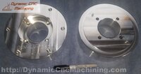 Dynamic CNC Machining - Aluminum Hydraulic Motor Adapter