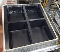 Dynamic CNC Machining - Aluminum Forming Die and Radius Plates